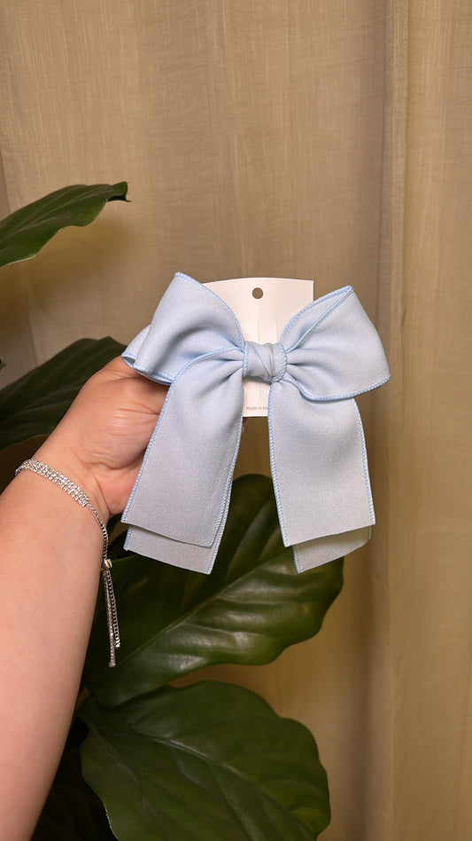 Coquette Baby Blue Bow