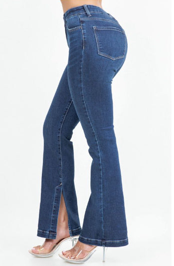 Pamela Split Flare Jean