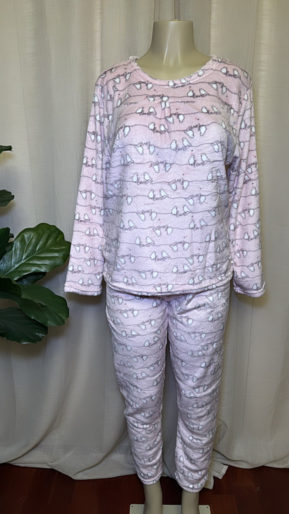 Cozy Girlie PJ Set
