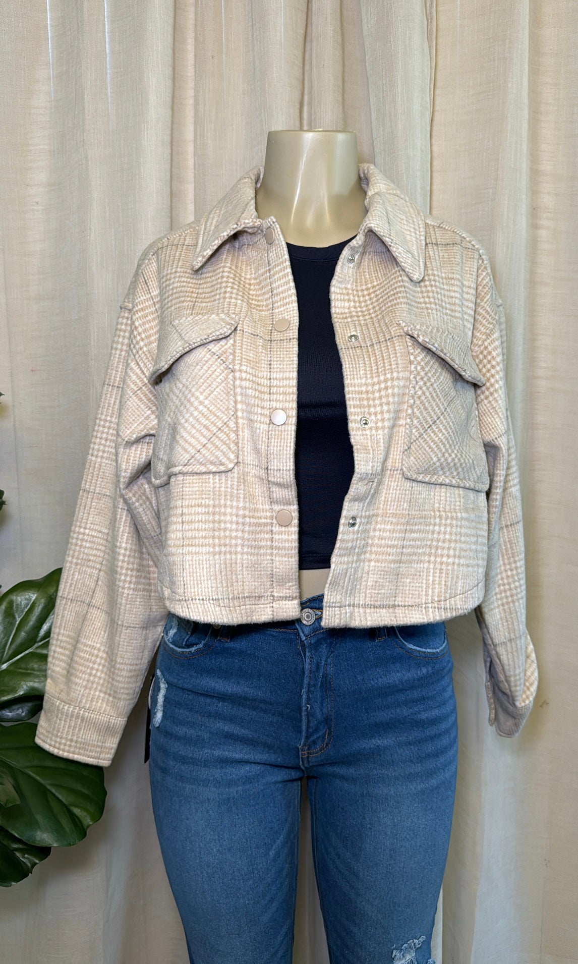 Eliza Plaid Shacket