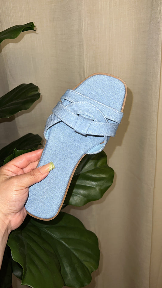 Jenissa Denim Slide