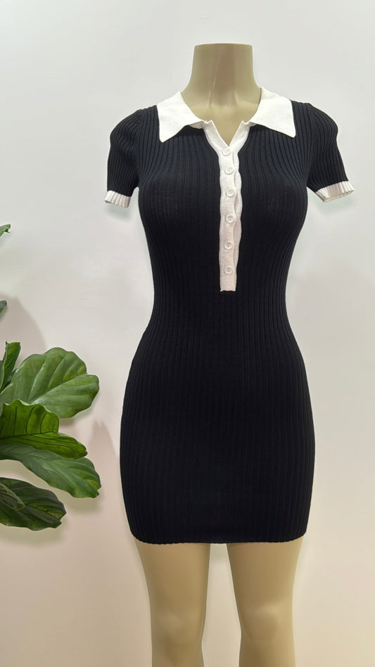 Joanna Collar Dress