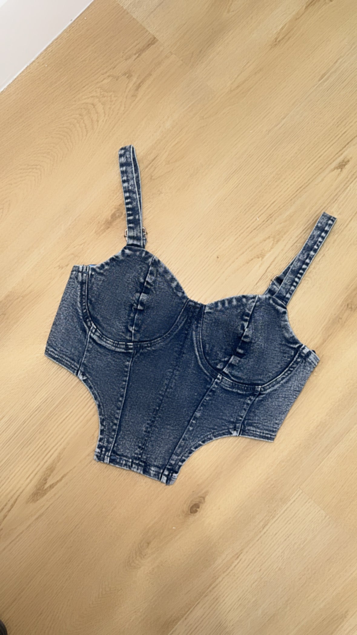 Hailey Denim Top