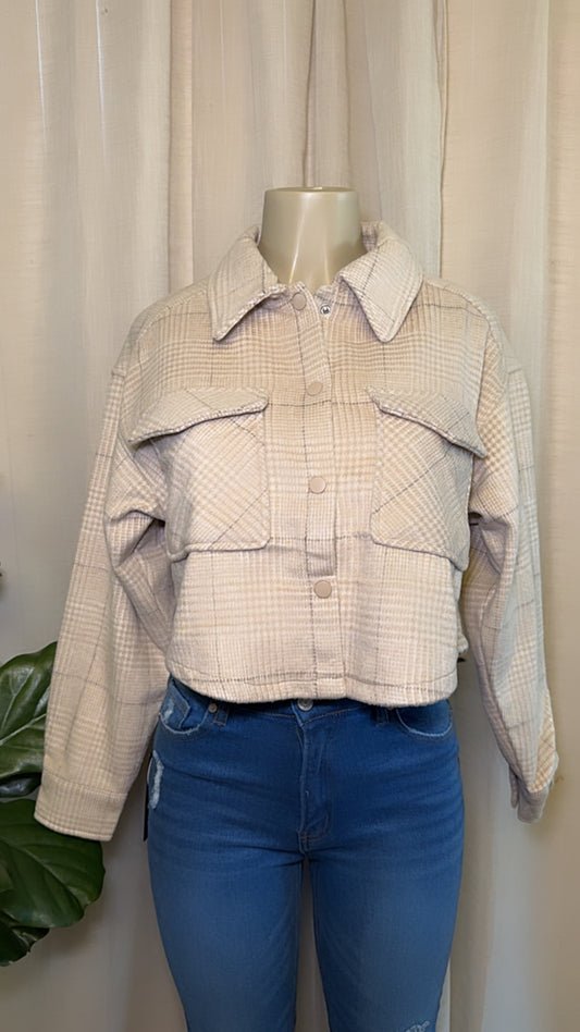 Eliza Plaid Shacket