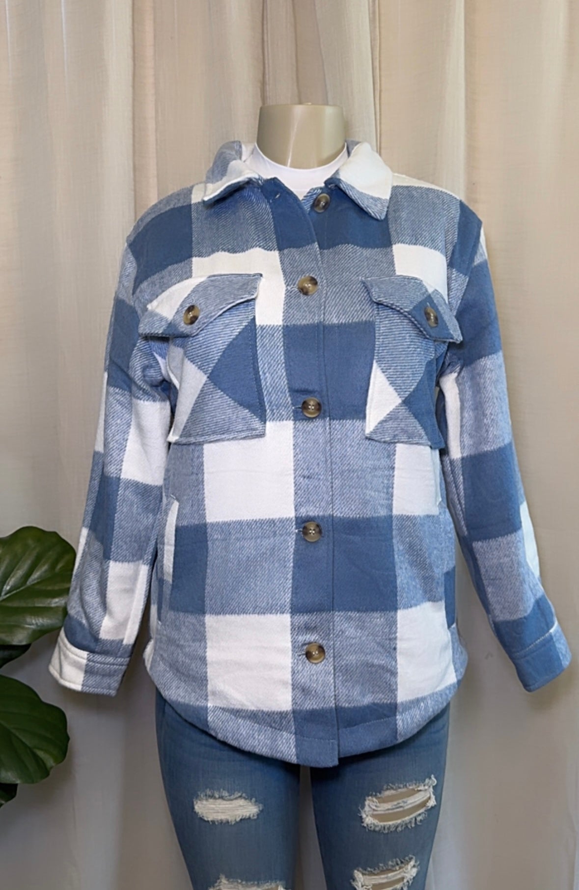 Cozy Emery Plaid Jacket