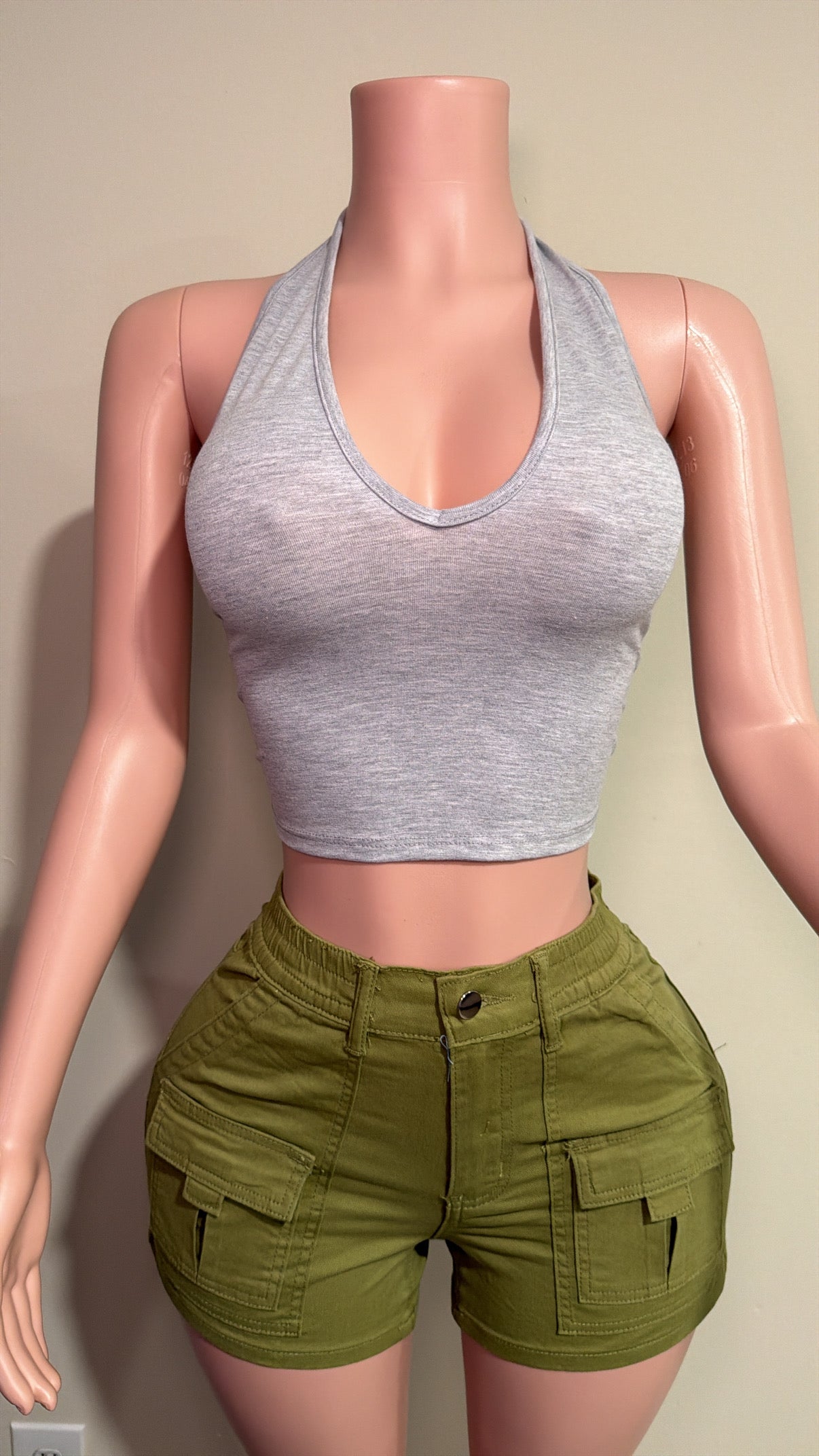 LORI HALTERED TOP