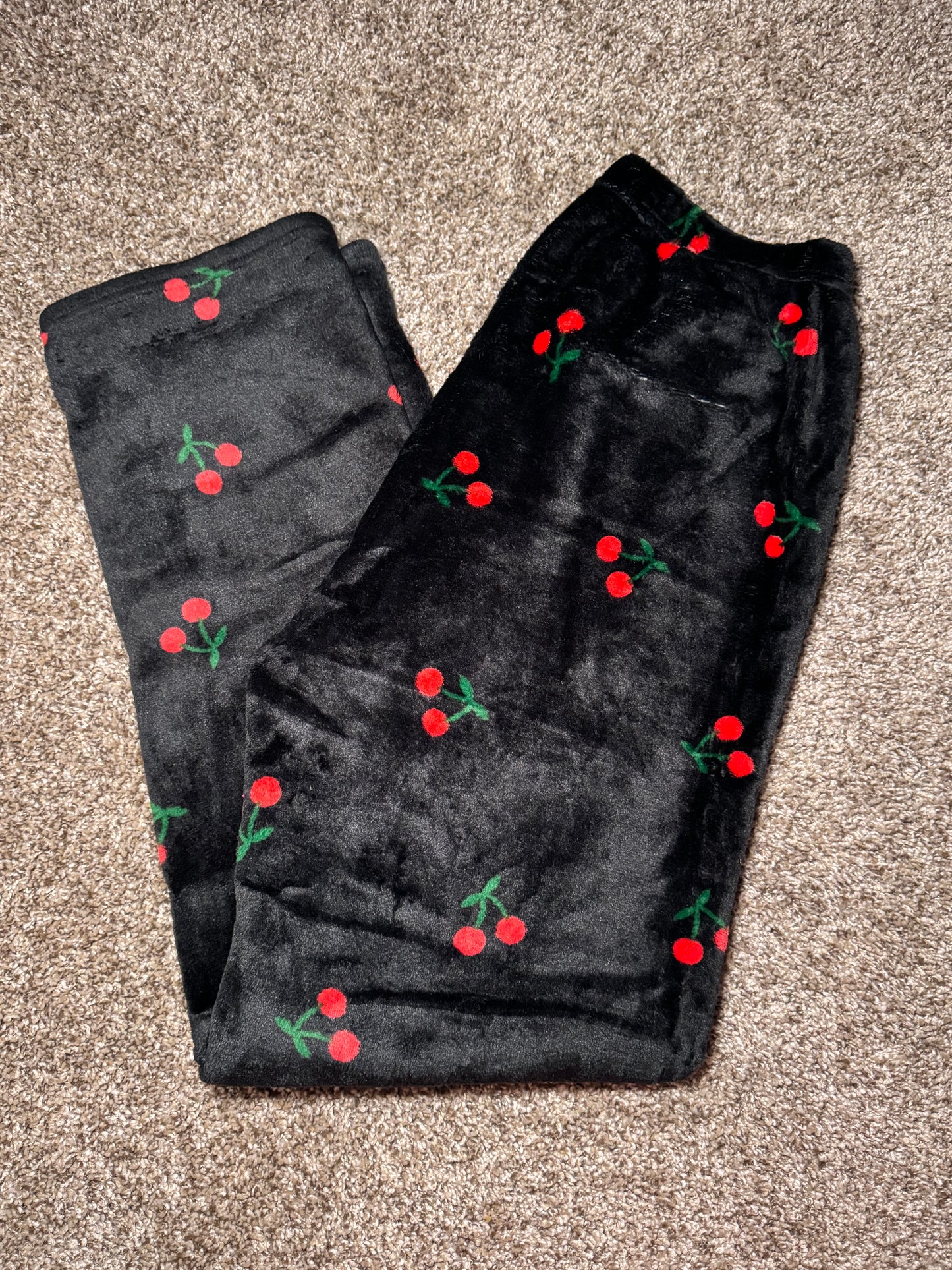 Girlie COZY PJ PANTS- CHERRY